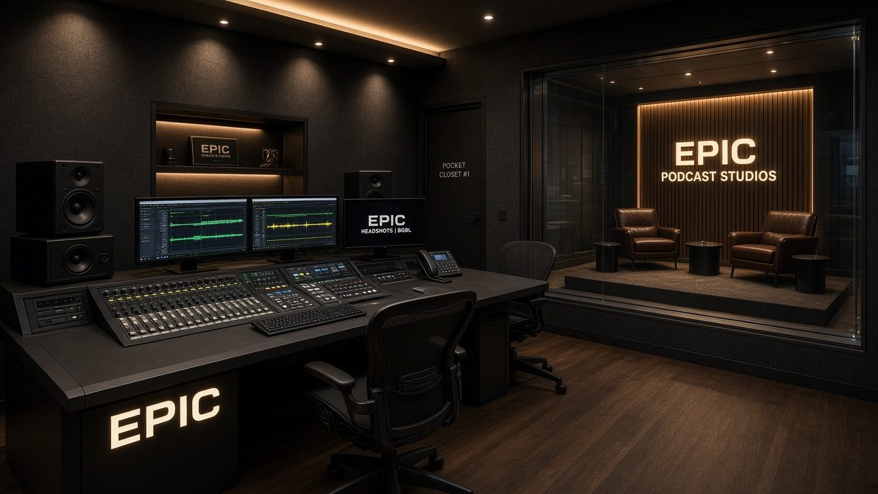Rendering: Control room