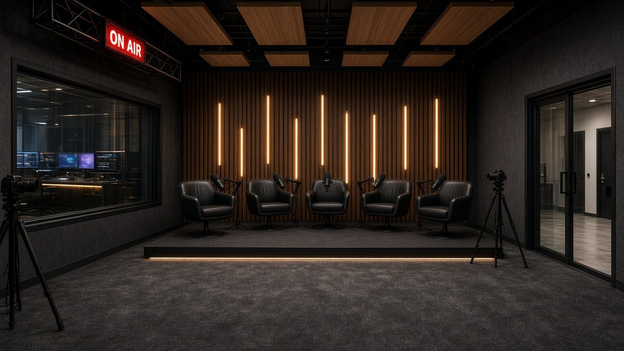 Rendering: Podcast Room One