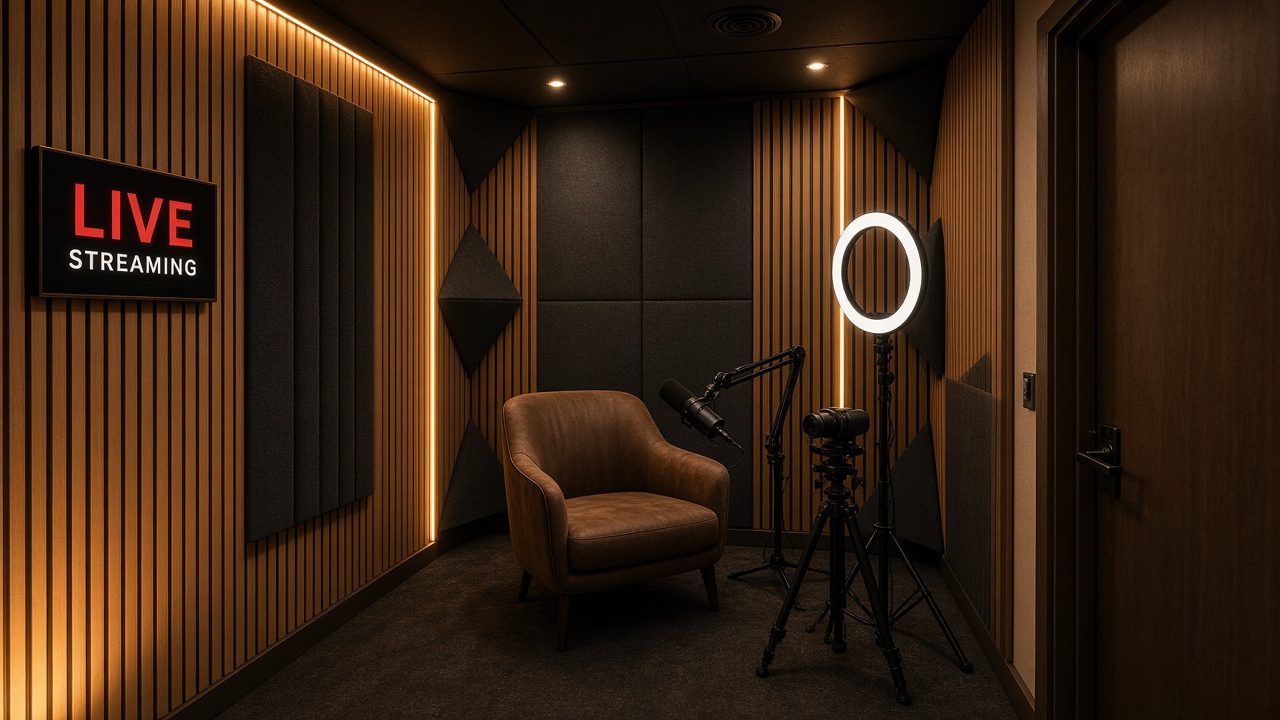 Rendering: Solo booth, view B